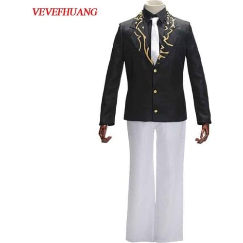 VEVEFHUANG Kосплей Demon Slayer: Kimetsu No Yaiba Kibutsuji Muzan Cosplay Carnaval Costume Halloween Xmas Uniforms Nарик Aниме