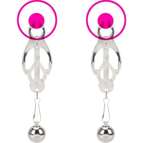 VATINE 1 Pair Breast Clips Flirting Teasing Nipple Stimulator Nipple Clamps Adult Games Sex Toys for Couples SM Adult Games