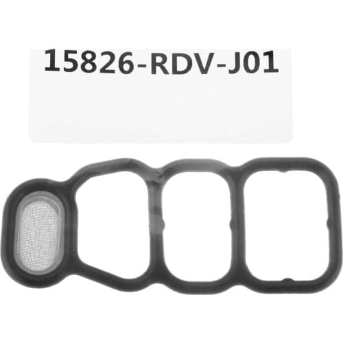 1Pc Head Cylinder Solenoid Gasket VTEC Filter Gasket For Honda Odyssey Pilot Accord Hybrid 2006 2007 15826-RDV-J01 15826RDVJ01