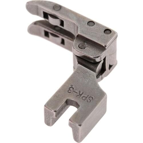 1Pc Lockstitch Sewing Machine with Bearing Roller Presser Foot Spk-3 Leather Coating Fabric Presser Foot For Sewing Machine