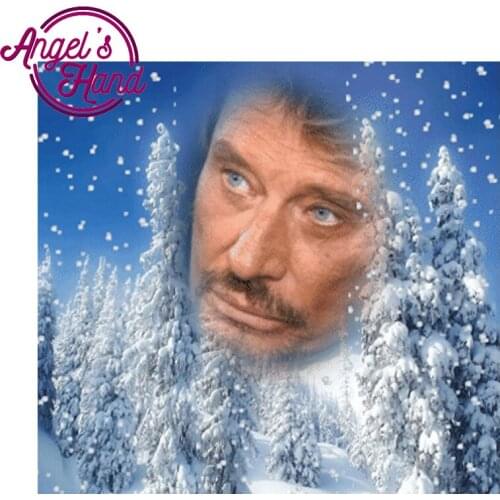 5d Round/square DIY Super singer diamond painting Elvis cross stitch diamond embroidery diamond rock singer johnny hallyday