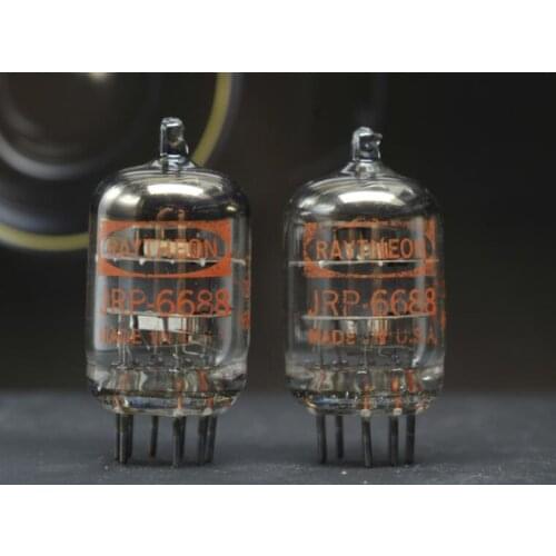 1PCS New American 6688 tube upgrade 6J9/6m9/EF180/E180F/6J9 tube