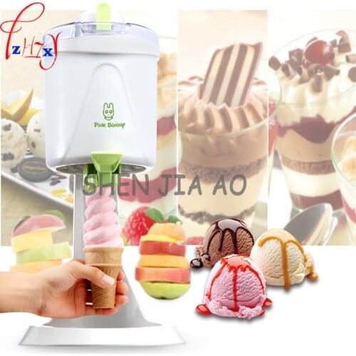 Automatic DIY Frozen Fruit Ice Cream Machine Maker For Home Use High Quality 1L Fruit Dessert Machine Milkshake Machine 220V