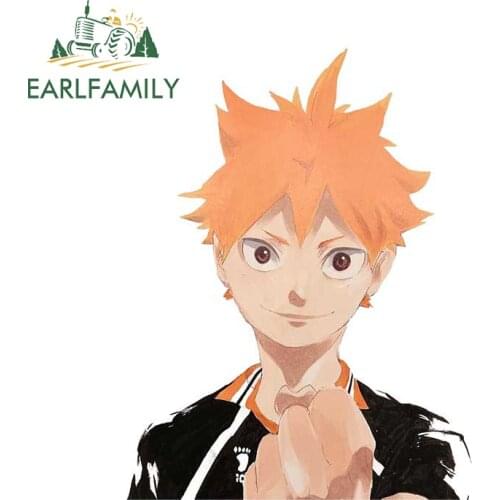 EARLFAMILY 13cm x 6.4cm for Vampire Bat Puppet Doll Personality Car Sticker Waterproof Cartoon Deal for Refrigerator Surfboard