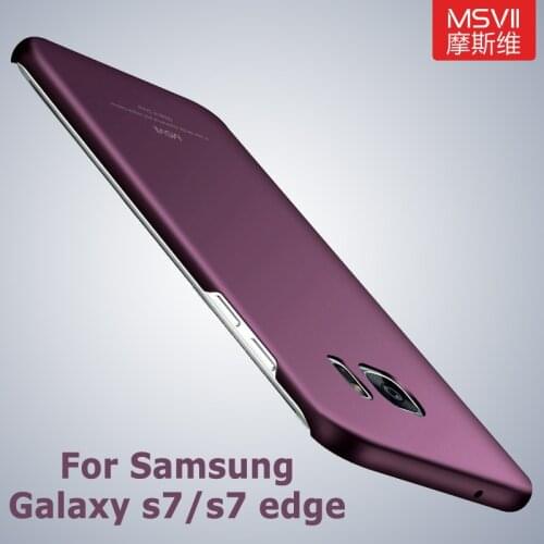 For Samsung Galaxy S7 Edge Case MSVII Coque For Samsung Galaxy s8 Plus Case S7 S8 Edge Scrub Cover For Samsung S8 S7 Edge Cases
