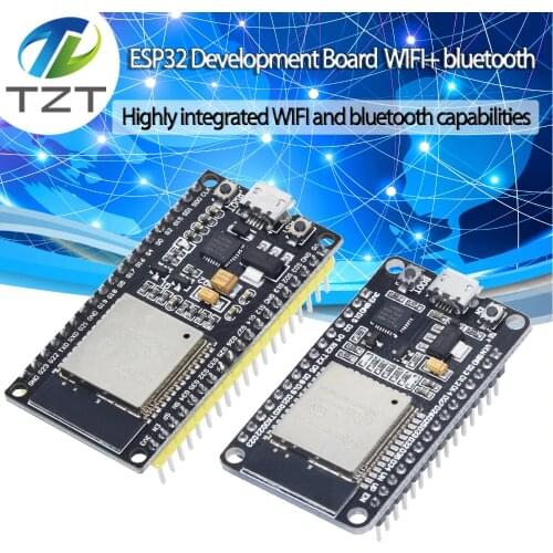 ESP-32S ESP-WROOM-32 ESP32 Development Board 30P/38P Bluetooth and WIFI Dual Core CPU with Low Power Consumption MCU ESP-32