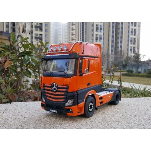 Collectible Alloy Model Toy Gift 1:18 Scale NZG Benz Actros Truck Tractor Trailer Diecast Toy Model For Boy,Man Collection,Gift