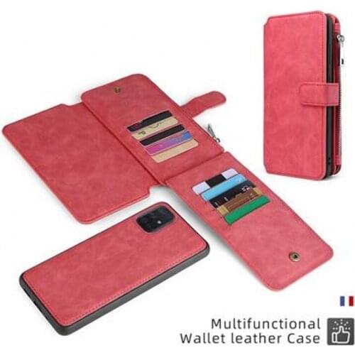 MEGSHI-007 Multifunctional handbag Phone Case for XiaoMi 10 10Pro 5G RedMi Note8 Note9 Note8Pro Note9Pro Leather cover