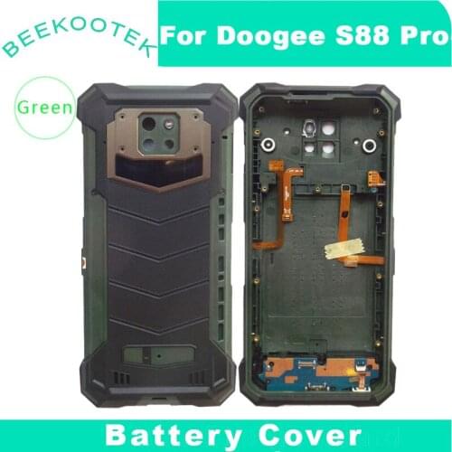 New For Doogee S88 Pro Battery Cover Board 6.3" Hard Bateria Back Cover Replacement For Doogee S88 Pro Mobile Phone Accessories