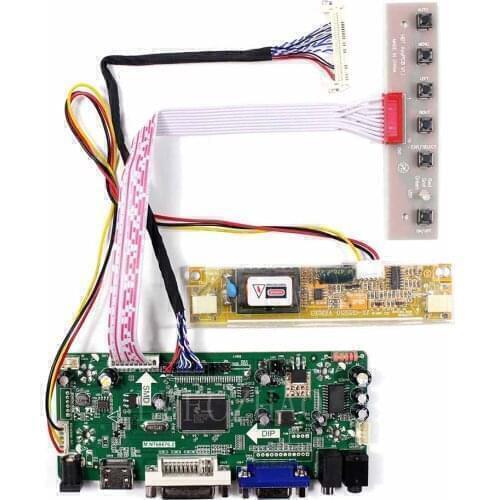 New M.NT68676 Contorll Board Kit for LTN154XB-L01 HDMI+DVI+VGA LCD LED screen Controller Board Driver
