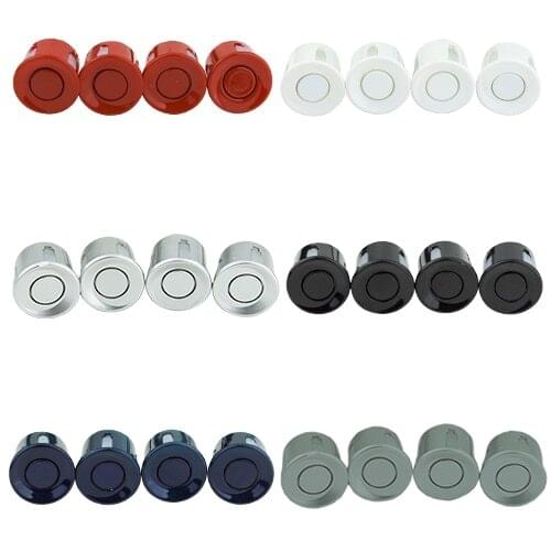 Wholesale 4pcs Assistance Reversing Radar Rrobe Parking Sensors black blue gray red white silver 1N78 Christmas 8P2O