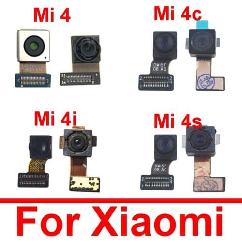 Main Rear Camera Module For Xiaomi Mi Mi 3 4 4c 4i 4S Back & Front Camera Flex Ribbon Cable Replacement Repair Parts Good Tested