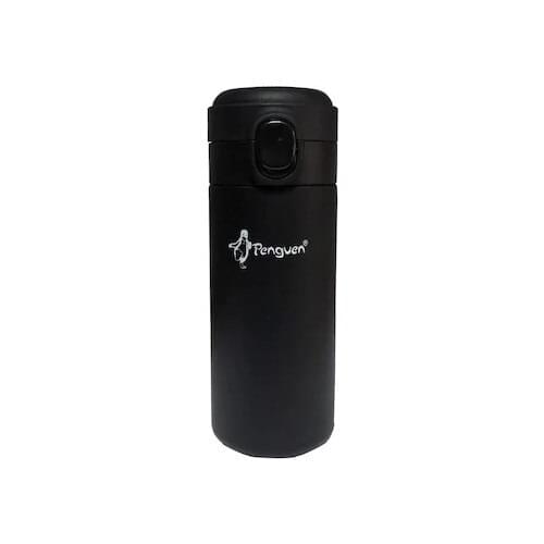 Penguin Png 1040 Black Color Mug Vacuum Flask 400 ml
