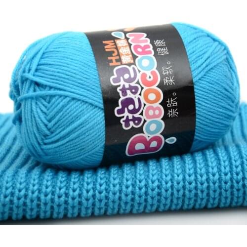 50g Yarn Crochet Yarn for Knitting Thread Baby Cotton Ball Warm DIY Cotton Yarn Woven Handmade Blanket Socks Cloth