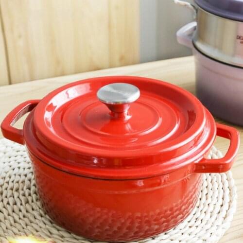 Manual pot for melting iron and thick soup, uncoated titanium induction cooker
