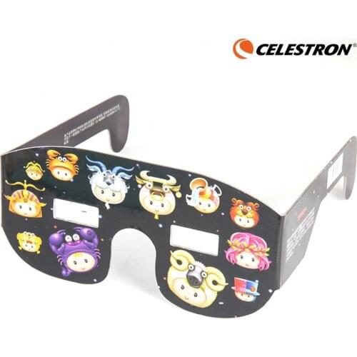 5pcs/Set Celestron Solar Eclipse Glasses Solar Filter Solar Observation Astronomical Telescope Accessories