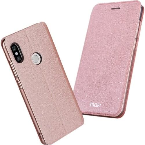 Mofi Slim Flip Case For Xiaomi A2 / For Xiaomi Mi 6X / For Xiaomi Mi 6 Case PU Leather + TPU Silicon Cover Phone Funda Coque
