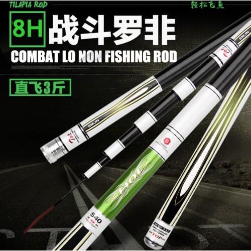 High-end telescopic fishing rod high carbon 19 tone 8H super hard pole 8-13M super long section Taiwan fishing rod hand rod