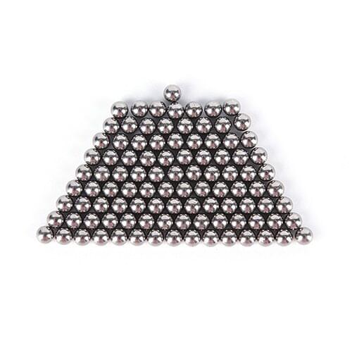 100pcs/set 4mm Steel Balls Slingshot Hunting High-carbon Steel Slingshot Balls Catapult Slingshot Hitting Steel