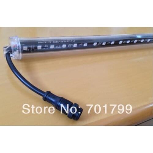 20pcs DMX512 360 3D LED digital meteor tube;3D waterfall lighting tube;0.5m long;8pixes/each tube;IP65;DC12V;12W;30mm diameter