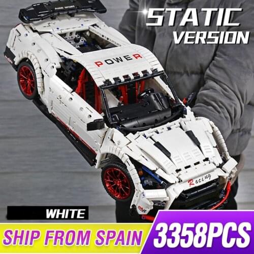 Mould King 13172 High-Tech Speed Racing Sport Car Model Compatible with 25326 Supercar Building Blocks Brick Kids Toys