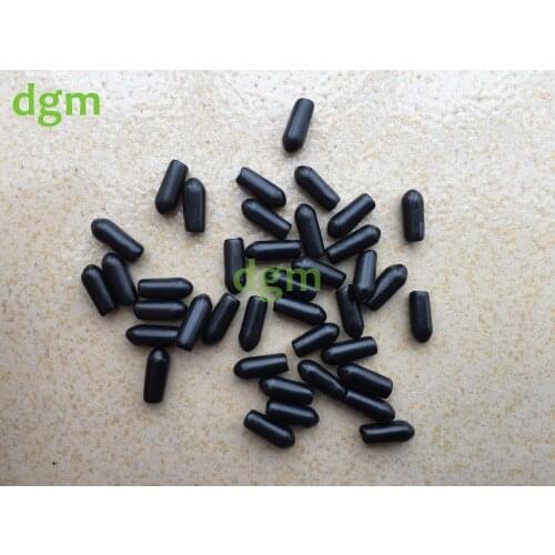3mm End cap PVC Plastic Cable wire thread cover vinyl End cap PVC rubber steel pole tube pipe protecting water Antenna Caps