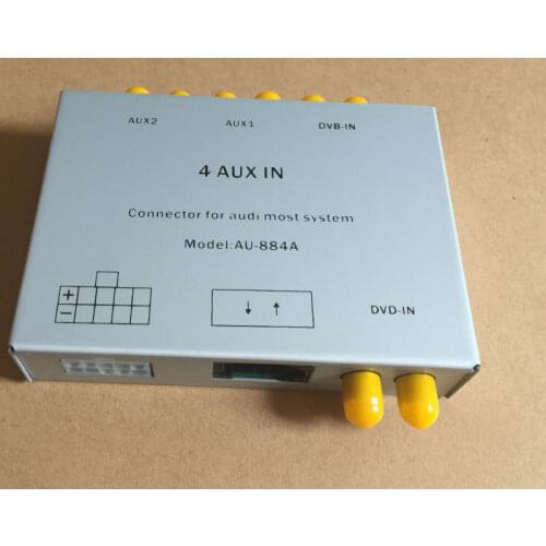 4 AUX in most audio interface for audi 2G MMI A6 A8 Q7