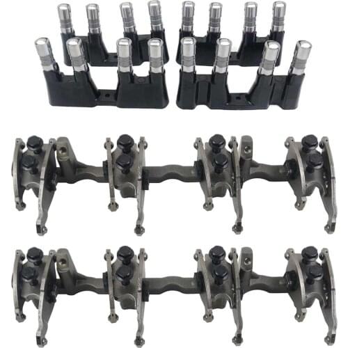 AP03 New 2*Valve Rocker Arm Assembly+Lifter&Guide Kit for Ford Super Duty F250 F350 F450 F550 XLT FX4 XL 6.4L 3C3Z6500AA