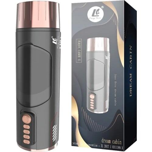 Automatic Thrusting Male Masturbators Cup Heating Vagina Real Pussy High Speed Piston Peristaltic Sex Toys For Men Sex Machine