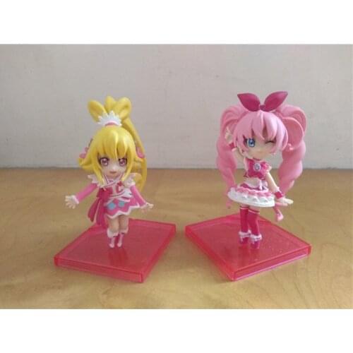 Bandai Animation Pretty Cure Action Figures 8cm Aida Mana PVC Model Toy Collection Toys Ornaments