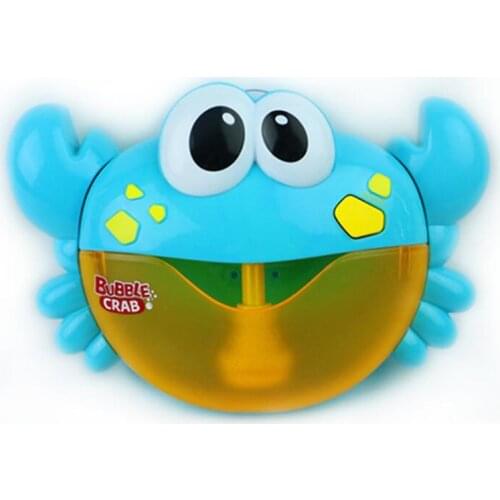 Bubble Frog&Crabs Baby Bath Toy Bubble Maker Swimming Bathtub Soap Machine Toys for Children With Bubble maker Toy