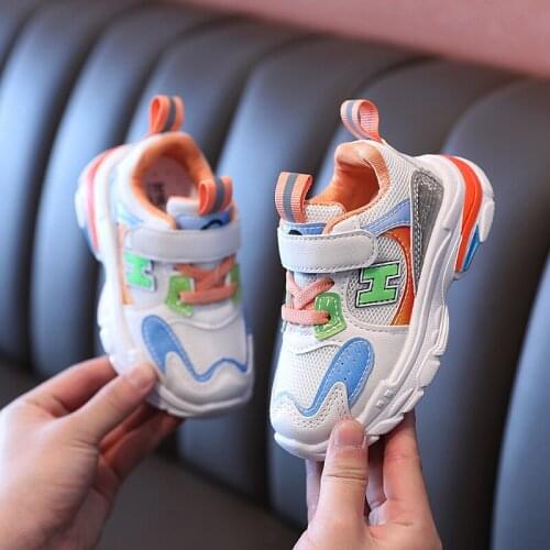 CAPSELLA KIDS Baby Casual Shoes Boys Girls First Walkers Kids Fashion Sneakers Soft Sole Breathable Running Shoes Spring Summer