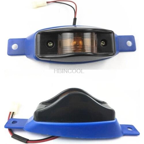 For 12V/24V Pointed Truck Side Light Dongfeng 140-2 Crane Fender Turn Signal Side Light Signal Light Assembly Accessories