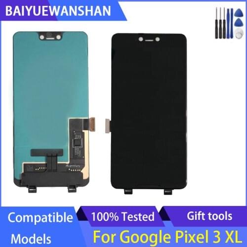 Amoled Screen For Google Pixel 3XL LCD Display Touch Digitizer Screen For Google Pixel 3 XL LCD Screen Replacement
