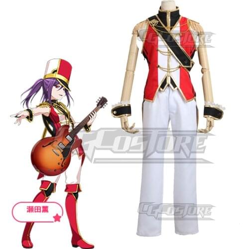 Cosplay Costume Anime Bang Dream! Seta Kaoru Hello HappyWorld! Dresses Christmas Halloween Free shipping CG230