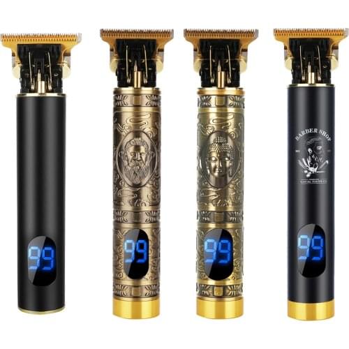 2021 NEW USB Rechargeable T9 Baldheaded Hair Clipper Electric hair trimmer For Men Hair Cutting Machine Haircut