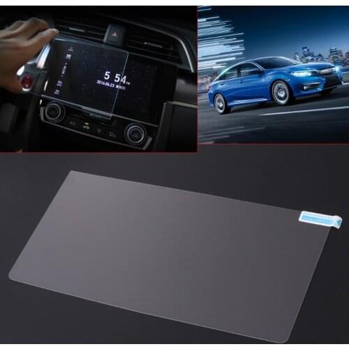 N84F Car GPS Navigation Display Screen Protector Film for honda Civic 10th 2016 2017
