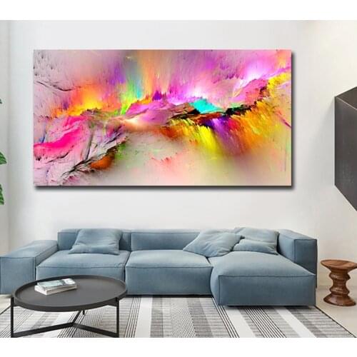 New Full square diamond painting 5D DIY drill mosaic Diamond picture"Colorful Abstract Painting"Embroidery Cross Stitch 3d art