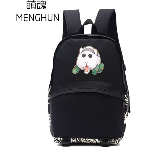 2021 new anime backpacks Pui Pui Molcar cartoon anime backpack Shiromo backpack school backpack anime fans gift bag nb466