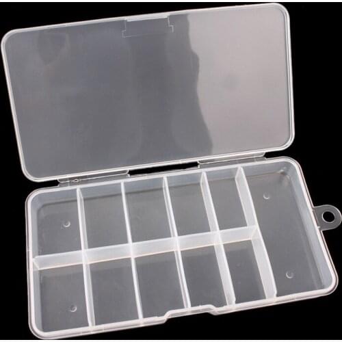 New Empty Storage Box Case Nail Art Rhinestone Decoration False Tips Makeup Tool 100 pcs false case