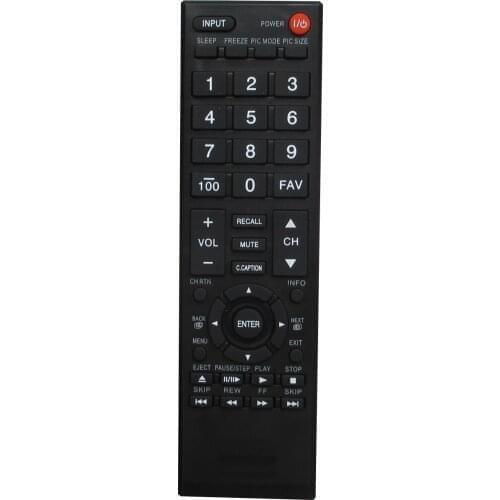 Remote Control For Toshiba 32AV52R 32DT2U 19AV600 22AV500U 19C10 40E210U1 65HT2U 32C100U 32C100U1 32C100U2 32CV510 LCD LED TV