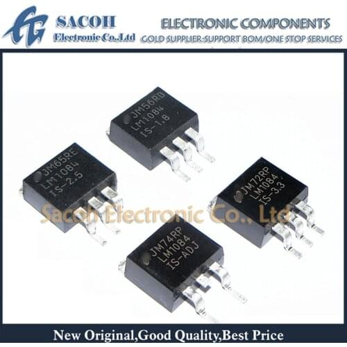 Free Shipping 10Pcs LM1084S-5.0 LM1084S-12 LM1084S-ADJ LM1084S-1.8 LM1084S-2.5 LM1084S-3.3 TO-263 5A 5V Regulators