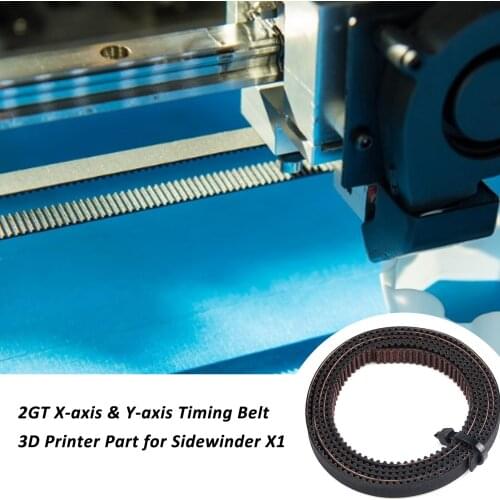 For Creality Original 3D Printer Parts Open Timing Rubber 2GT X-axis & Y-axis Timing Belt 3D Printer Part For Sidewinder X1