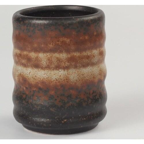 Retro teaware thick tea bowl Vintage Ceramic Tea Cup Japanese Style Creative Home teacups porcelain drinkware