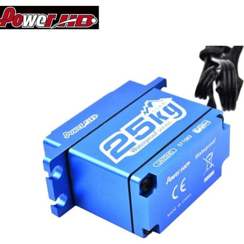 Power HD LW25MG LW 25MG Waterproof Large Torque Digital Servo For TRX-4 KM2 Remote Control Car Parts Accessories