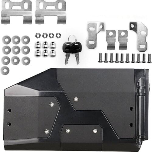 All New For BMW R1200GS R1250GS/ADV R 1200 GS LC 2004-2019 Decorative Aluminum Box Toolbox 4.2 Liters Tool Box Left Side Bracket