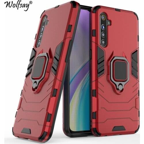 Armor Magnetic Suction Stand Phone Case For Oppo Realme 6 XT 730G K5 Realme X 2 X2 6 Pro Case For Oppo Realme X2 Pro Phone Cover