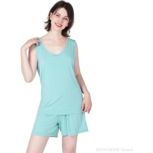 Womens summer casual quarter pants vest loose plus fat large size collar high elastic cotton comfortable home suit 7xl140kg