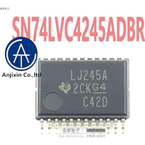 10pcs 100% orginal new real stock Level shifter SN74LVC4245ADBR silk screen LJ245A SSOP-24