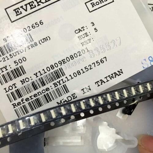 100pcs/lot lamp beads 1206 white reverse side stick SMD Light facing down 26-215UTD /TR8(UN) light-emitting diode LED
